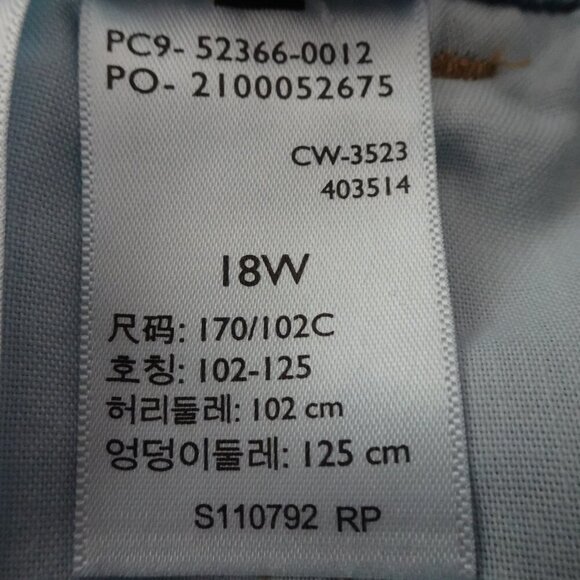 Levi's Shortalls Women's Plus 18W Denim Bib Overalls Cowgirl Festival Country - Picture 10 of 10